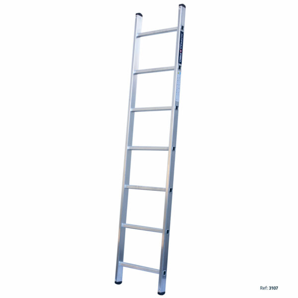 Escalera de apoyo simple de la SERIE A1 de siete peldaños