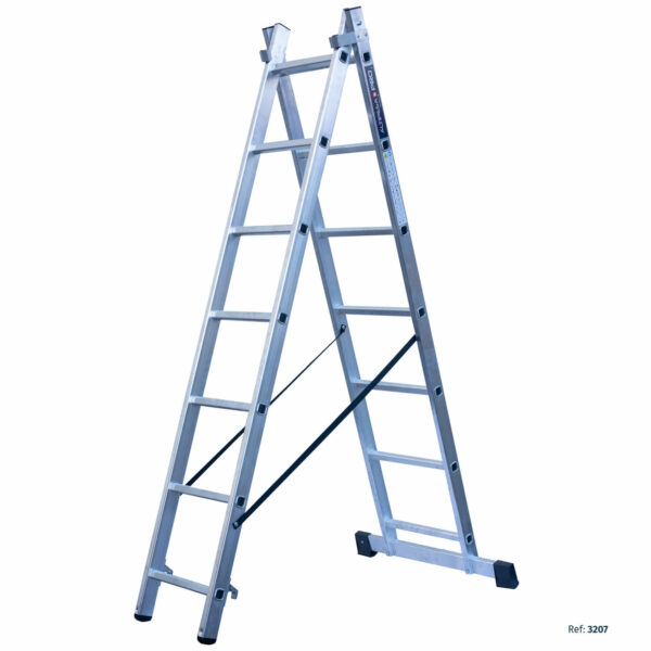 Escalera transformable de dos tramos de la SERIE C2