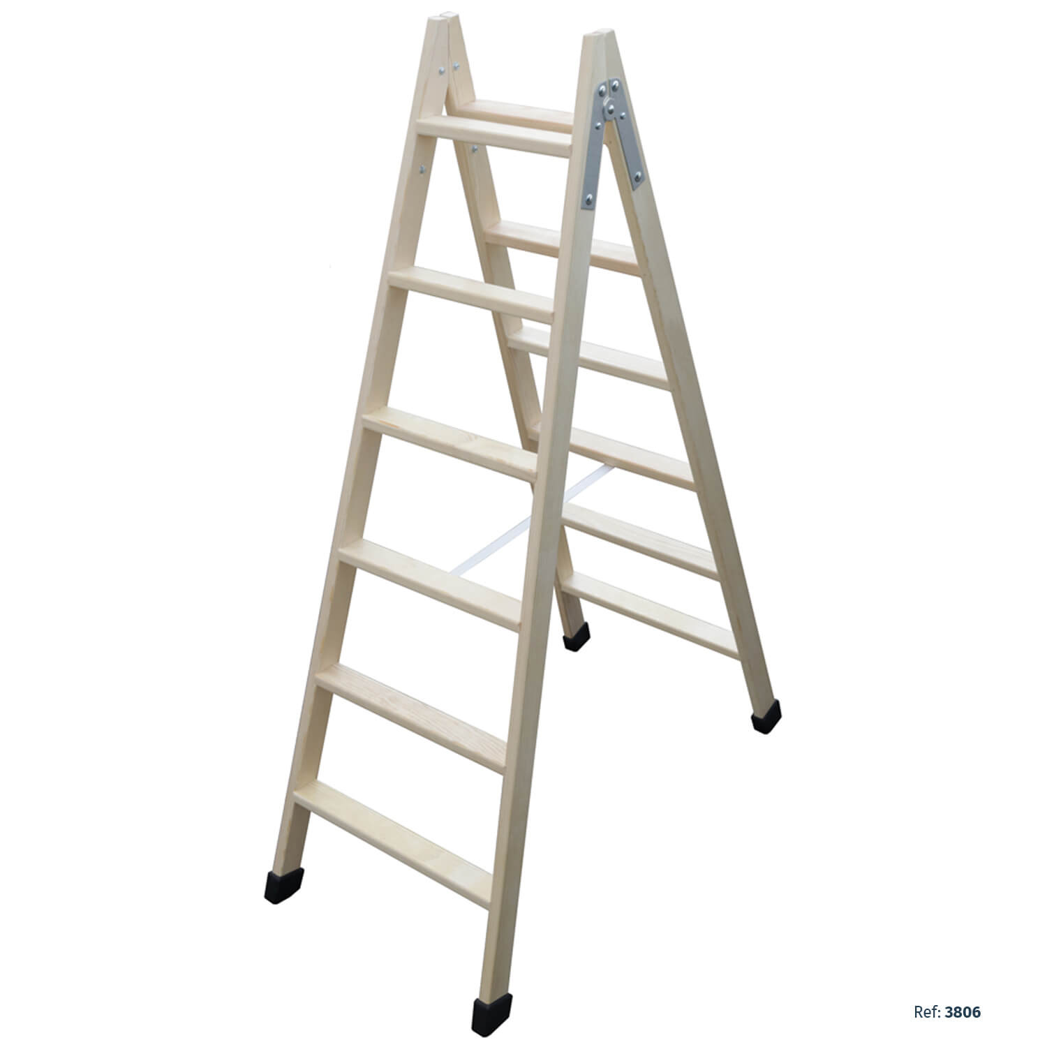 SERIE MADERA Escalera de doble acceso