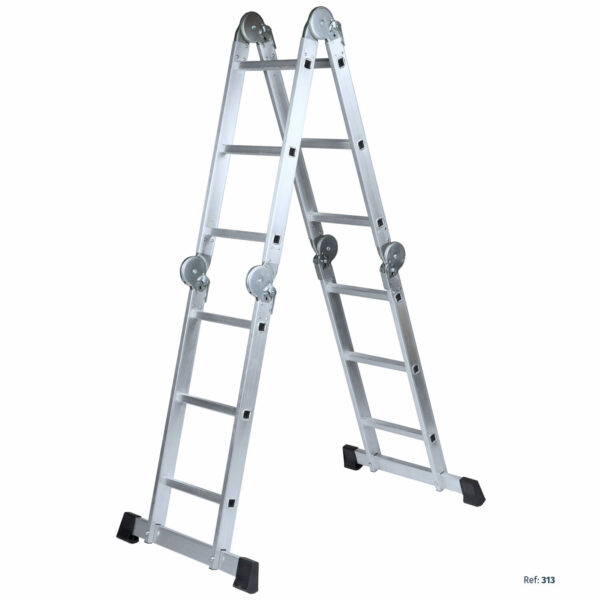 Escalera articulada multiposiciones de la SERIE BRICO 4