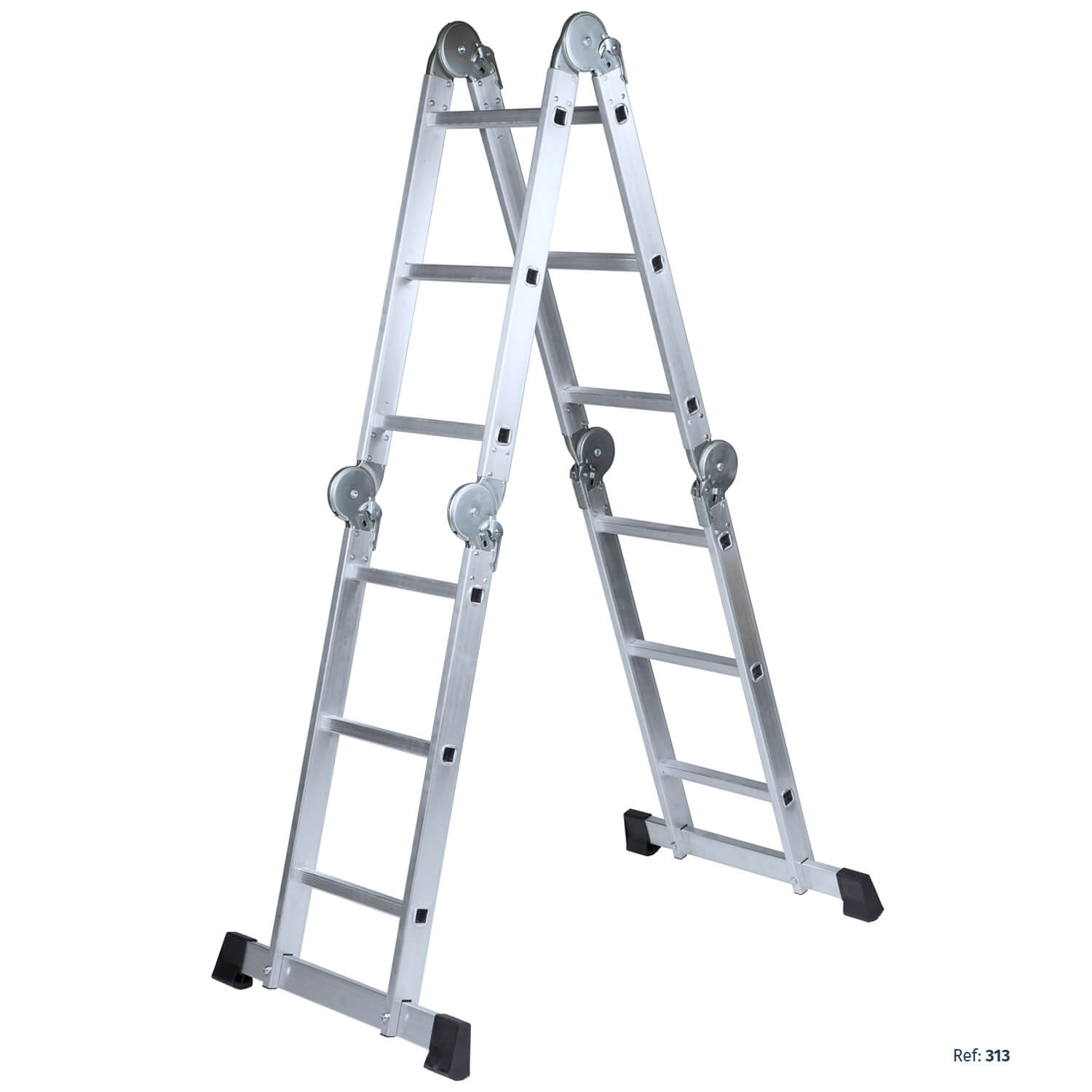 Escalera articulada multiposiciones de la SERIE BRICO 4