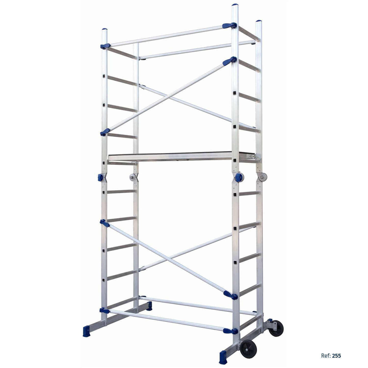 Escalera-andamio plegable multiusos de la SERIE QUICK 5N1