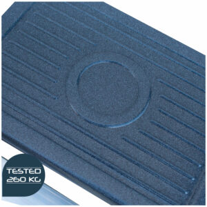Aluminium stool, SERIE HOME - platform
