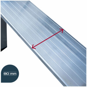 Aluminium stool, SERIE HOME - steps