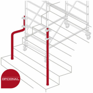 Scaffold, SERIE SLIM - stabilisers (optional)