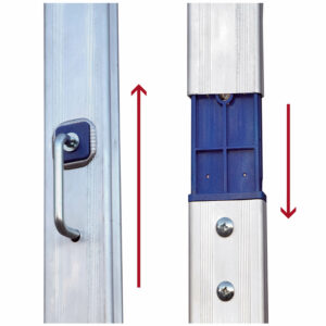 Tour mobile professionnelle, SÉRIE QUICK TOWER - bras rapides antiouverture